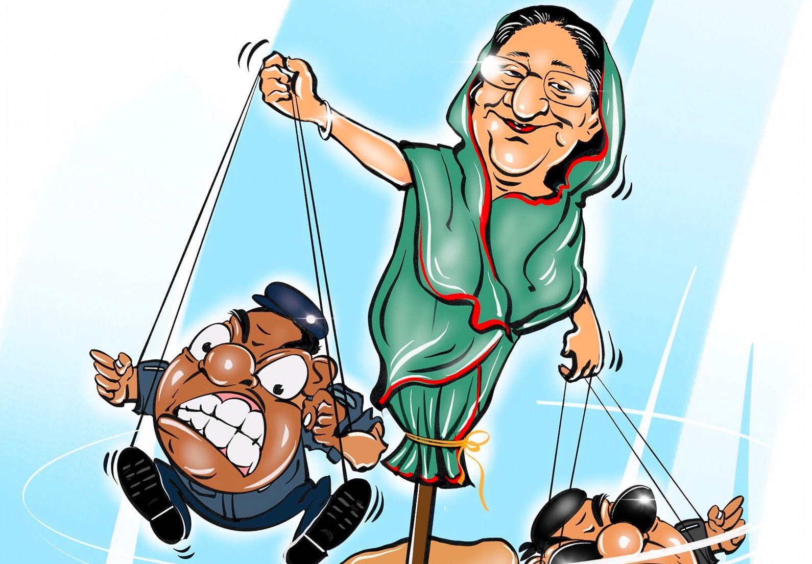 There is no powerful opposition party in Bangladesh!