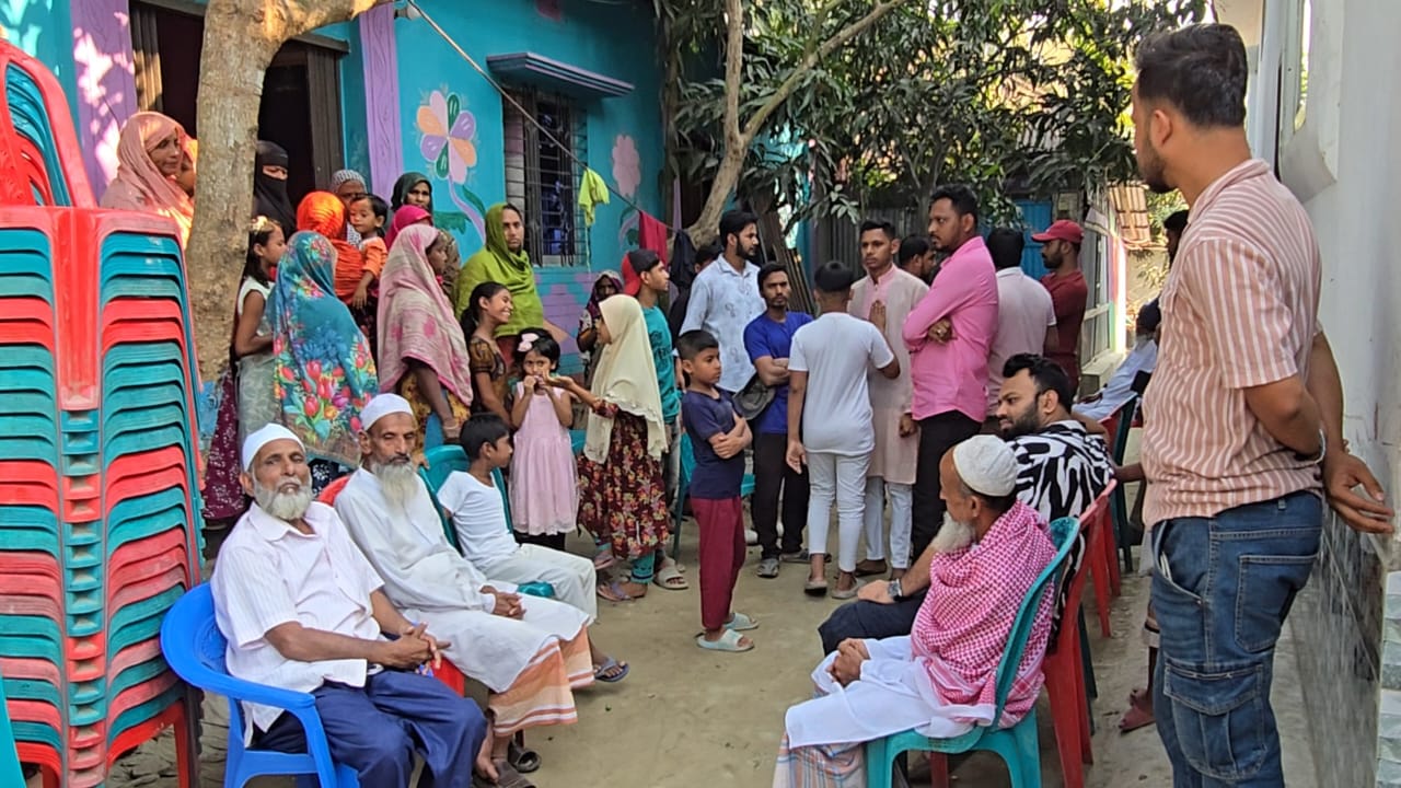 বিজিবি সদস্য বেলালের বাড়ীতে শোকের মাতম