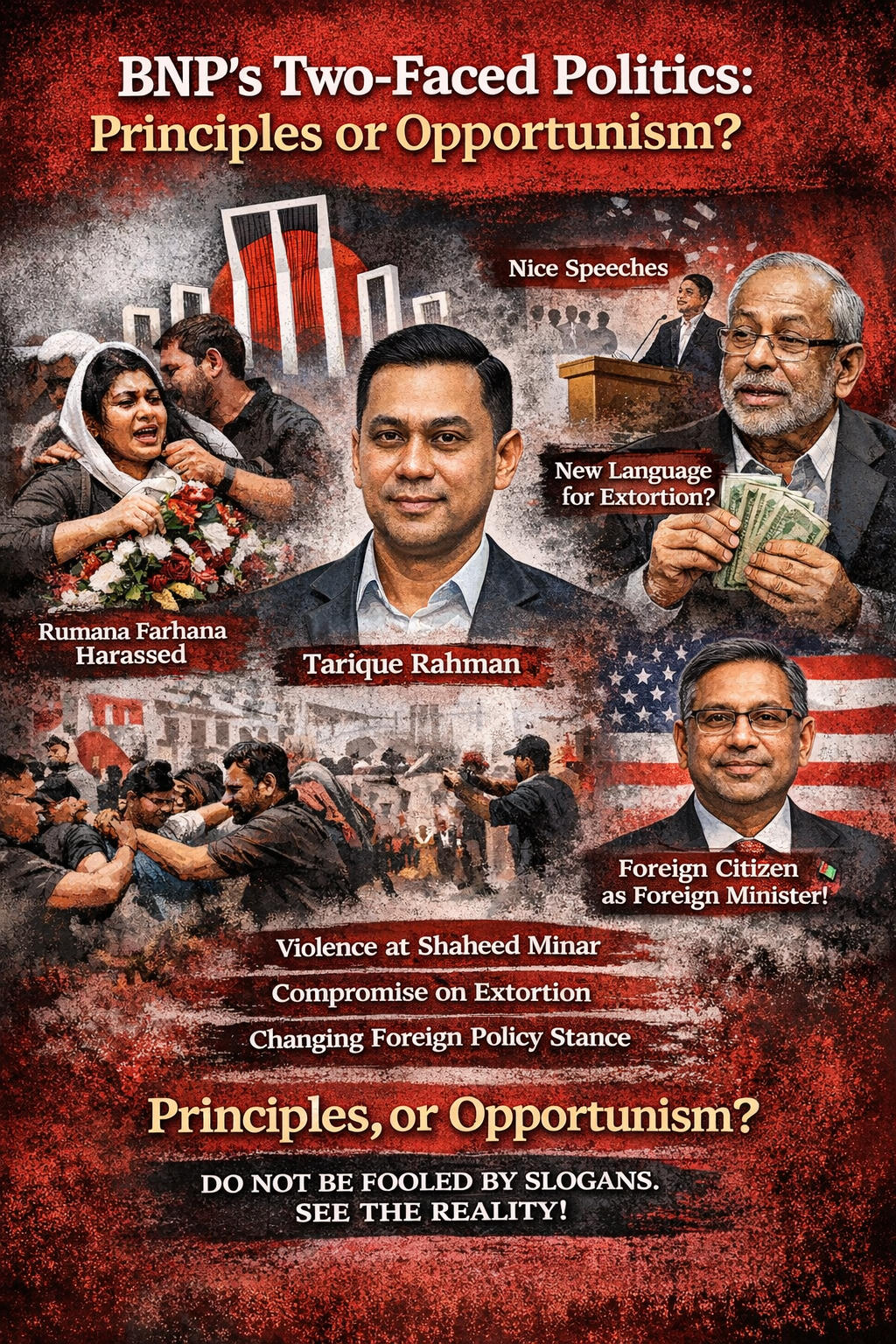 BNP’s Double Standard: Principles or Pure Opportunism?