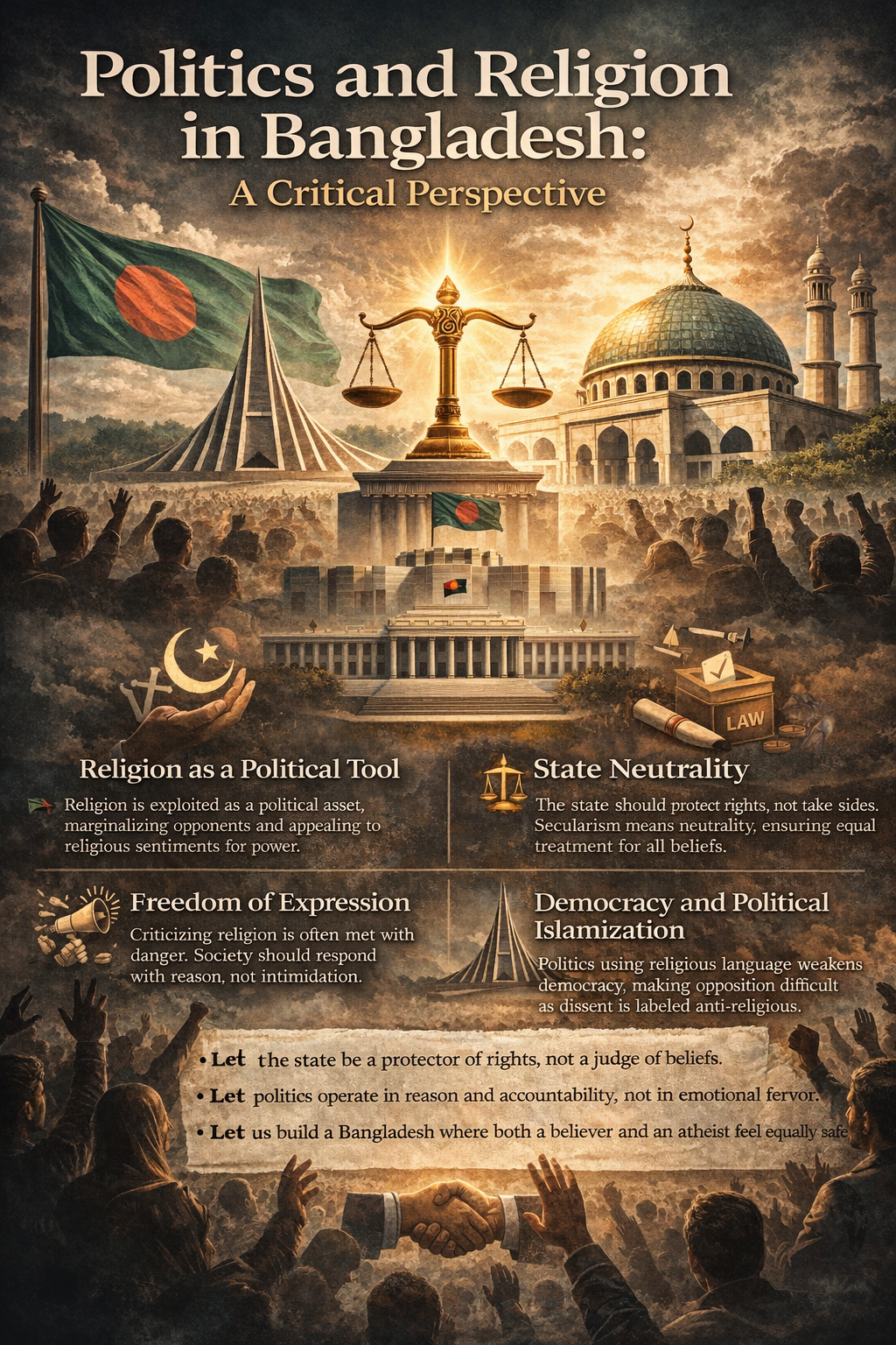 Religious Influence vs. State Neutrality in Bangladesh