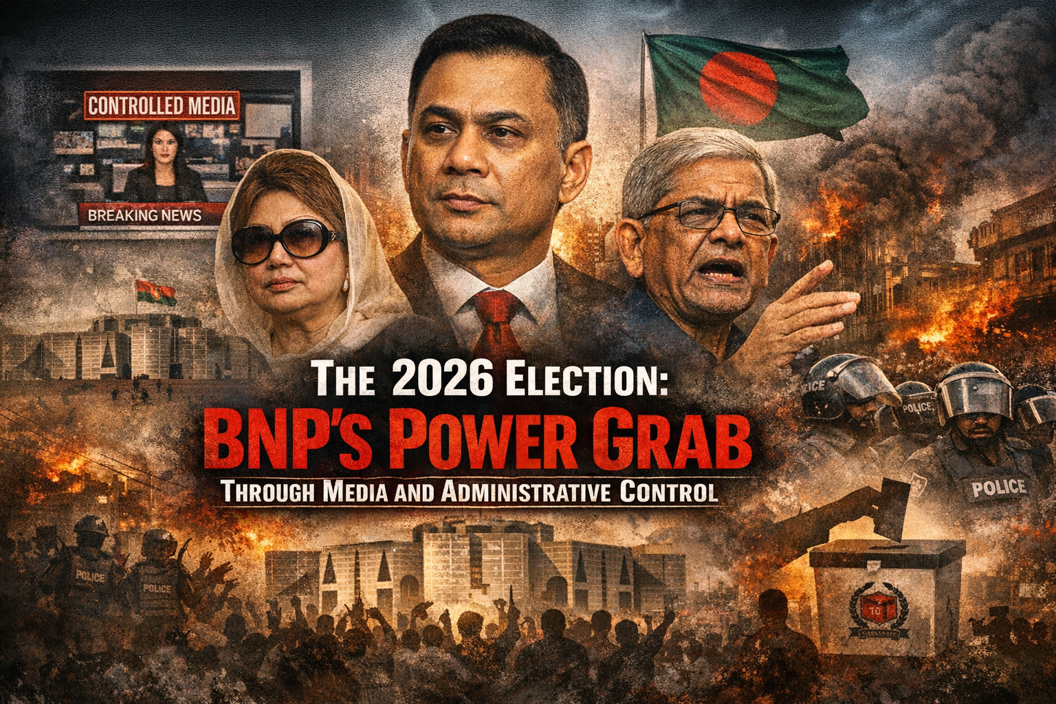 Bangladesh’s 2026 Election: Media Manipulation and Administrative Control in BNP’s Rise to Power
